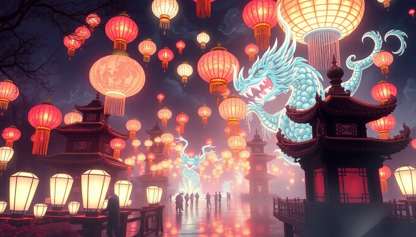 The Meaning of the Chinese Lantern Festival in Art Chinese Mythology