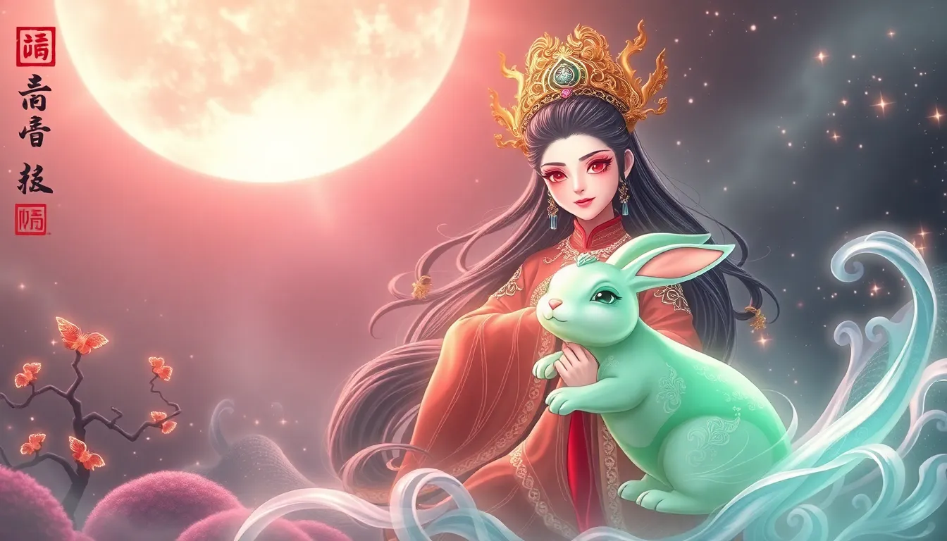 Chang'e and the Jade Rabbit: A Companionship of Legends - Chinese Mythology