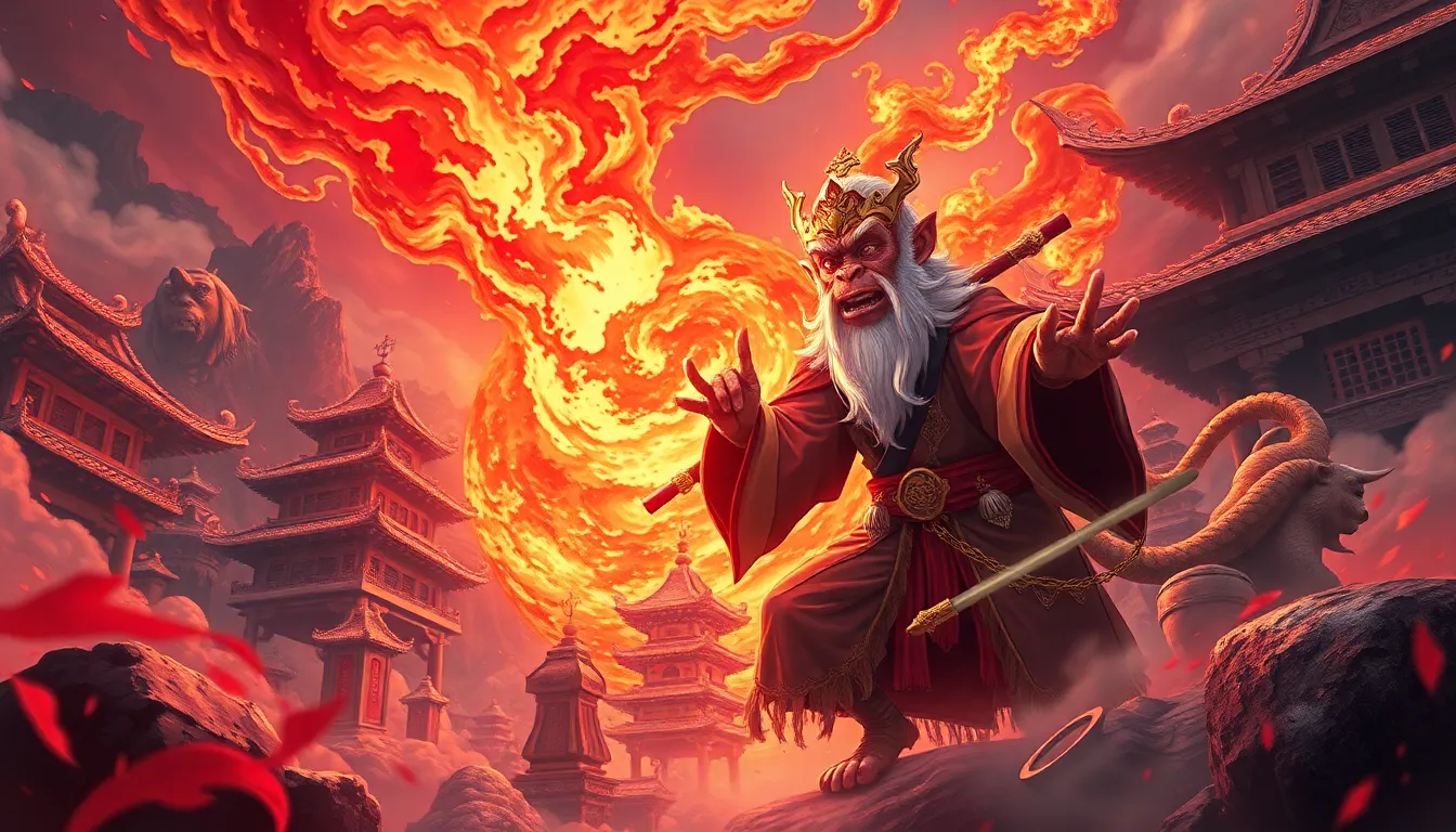 The Monkey King and the Quest for the Celestial Fire - Chinese Mythology