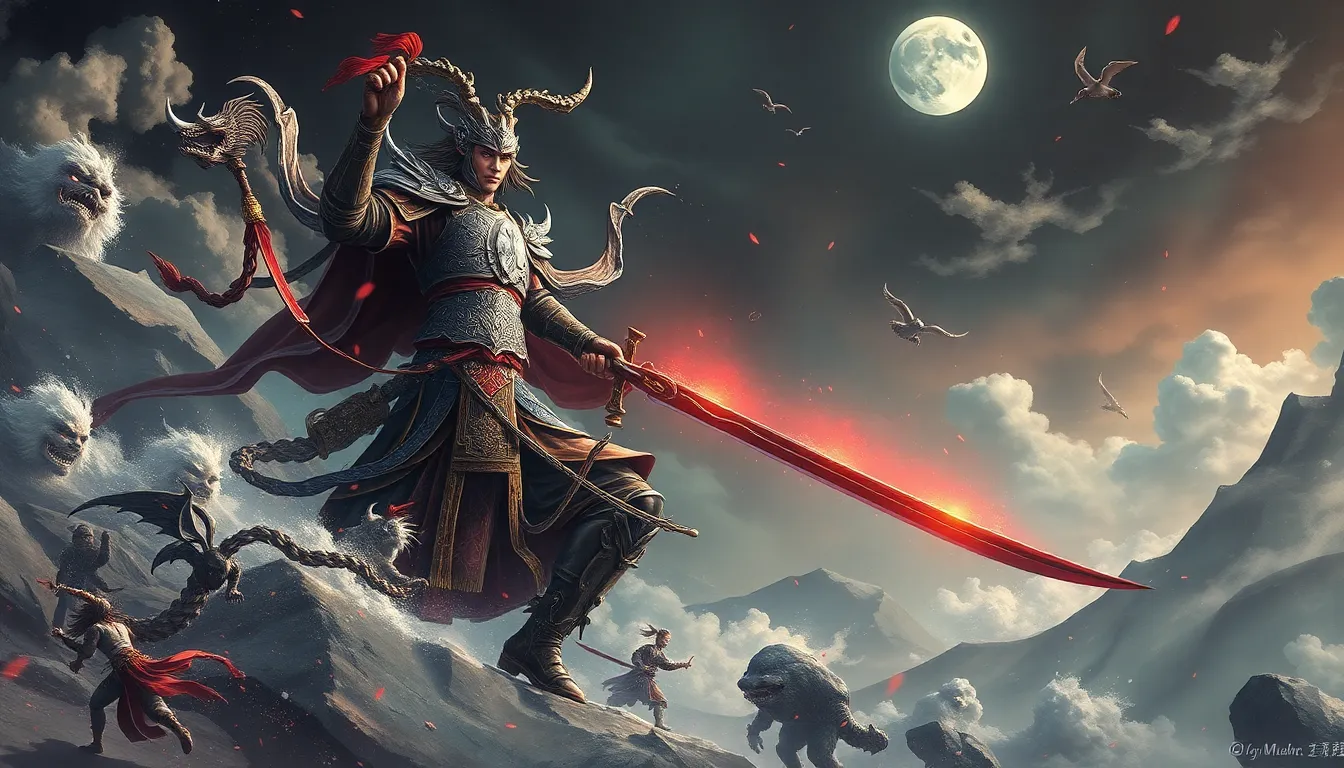 The Myth of the Eternal Warrior: A Tale of Valor - Chinese Mythology