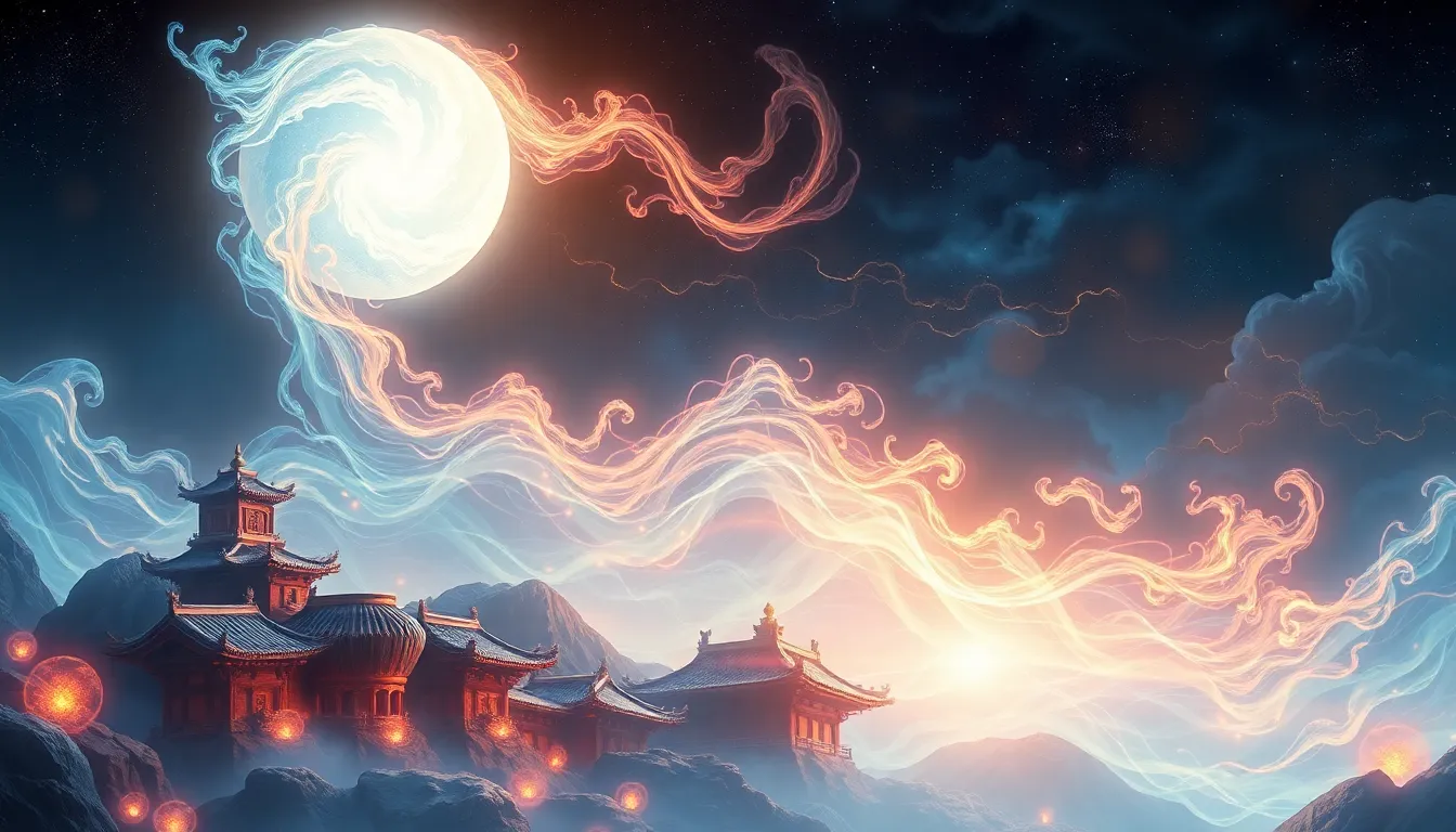 The Legend of the Sacred Flame: A Creation of Light - Chinese Mythology
